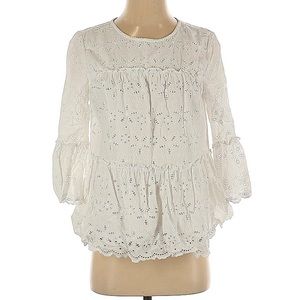 Long Sleeve Blouse Small - Crown & Ivy